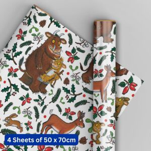 Danilo Promotions Ltd The Gruffalo Christmas Wrapping Paper - Festive, 4 Sheets, 4 Tags Danilo Promotions Ltd The Gruffalo Christmas Wrapping Paper - Festive, 4 Sheets, 4 Tags