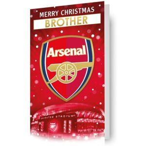 Arsenal FC Any Name Christmas Card With Sticker Sheet Arsenal FC Any Name Christmas Card With Sticker Sheet