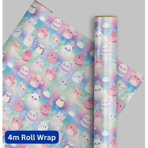 Danilo Promotions LTD Squishmallows Wrapping Paper 4m Roll Danilo Promotions LTD Squishmallows Wrapping Paper 4m Roll