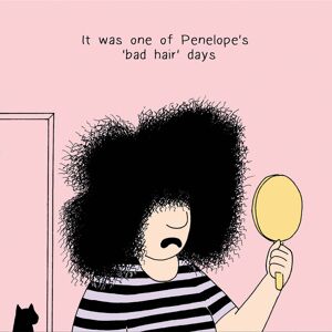 Funny Penelope & Friends Bad Hair Days Greeting Card Woodmansterne Cards Funny Penelope & Friends Bad Hair Days Greeting Card Woodmansterne Cards