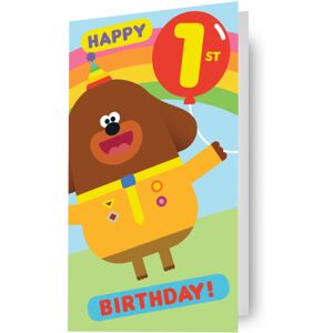 Hey Duggee Age 1 Birthday Card Hey Duggee Age 1 Birthday Card