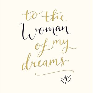 Woodmansterne To The Woman Of My Dreams Valentine's Day Greeting Card Valentines Cards Woodmansterne To The Woman Of My Dreams Valentine's Day Greeting Card Valentines Cards