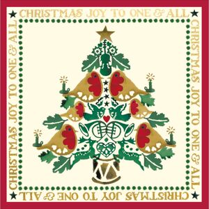 Woodmansterne Emma Bridgewater Christmas Joy To One & All Artistic Christmas Greeting Card Woodmansterne Emma Bridgewater Christmas Joy To One & All Artistic Christmas Greeting Card