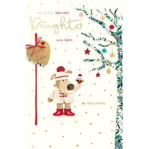 UK Greetings Boofle Embellished Christmas Card for a Very Special Daughter - With Love at Chr UK Greetings Boofle Embellished Christmas Card for a Very Special Daughter - With Love at Chr