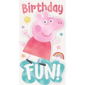 Peppa Pig 'Birthday Fun' Birthday Card Peppa Pig 'Birthday Fun' Birthday Card