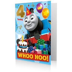 Thomas & Friends Thomas The Tank Engine Age 4 Birthday Card Thomas & Friends Thomas The Tank Engine Age 4 Birthday Card