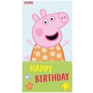 Peppa Pig Happy Birthday Card Peppa Pig Happy Birthday Card