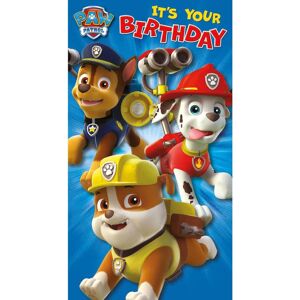 Paw Patrol Personalised Birthday Card With Sticker Sheet Paw Patrol Personalised Birthday Card With Sticker Sheet
