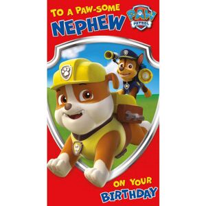 Paw Patrol Nephew Birthday Card Paw Patrol Nephew Birthday Card