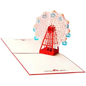 Unbranded Valentine's Day Card 3D Greeting Card Wheel Card Birthday Gift Card for Fathers Unbranded Valentine's Day Card 3D Greeting Card Wheel Card Birthday Gift Card for Fathers