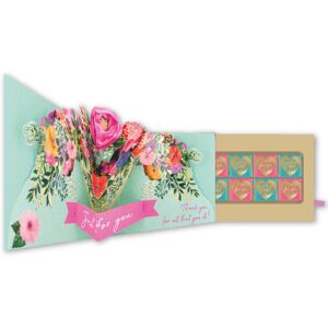 Second Nature Pop Up Card & Chocolate Gift Box Surprise Floral Treats Mother's Day Card & Gift Second Nature Pop Up Card & Chocolate Gift Box Surprise Floral Treats Mother's Day Card & Gift
