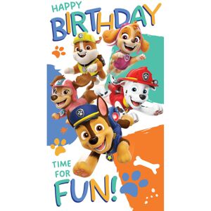 Paw Patrol Sticker Birthday Card Paw Patrol Sticker Birthday Card
