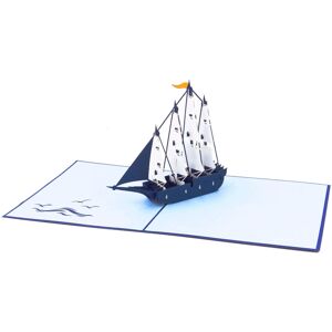 Pokémon Clipper Ship 3D Pop Up Greeting Card - Sailboat Ocean Happy Birthday Just Bec Pokémon Clipper Ship 3D Pop Up Greeting Card - Sailboat Ocean Happy Birthday Just Bec