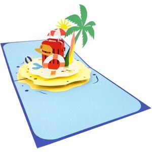 Pokémon POP CARD EXPRESS Beach Pop Up Retirement Card - Birthday Card Congratulations C Pokémon POP CARD EXPRESS Beach Pop Up Retirement Card - Birthday Card Congratulations C