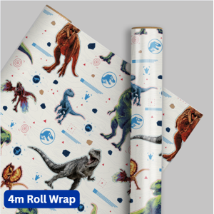 Danilo Promotions Ltd - Jurassic World 4m Roll Wrapping Paper Danilo Promotions Ltd - Jurassic World 4m Roll Wrapping Paper