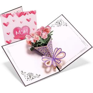 Unbranded (As show, One size) 3D Mother's Day Greeting Card, Birthday Card For Mom, Ca Unbranded (As show, One size) 3D Mother's Day Greeting Card, Birthday Card For Mom, Ca