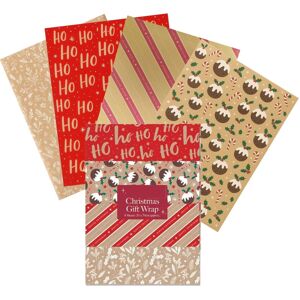 Tallon International 32 Christmas Wrapping Paper Sheets Kraft Effect Traditiona 50cmx70cm Tallon International 32 Christmas Wrapping Paper Sheets Kraft Effect Traditiona 50cmx70cm