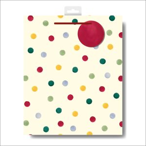 Woodmansterne Emma Bridgewater Polka Dot Large Gift Bag Gift Wrapping Accessory Woodmansterne Emma Bridgewater Polka Dot Large Gift Bag Gift Wrapping Accessory