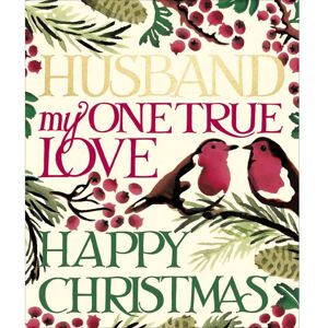 Woodmansterne Emma Bridgewater Husband Christmas Card One True Love Robins Xmas Greetings Woodmansterne Emma Bridgewater Husband Christmas Card One True Love Robins Xmas Greetings