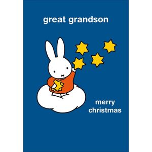 Woodmansterne Miffy Great Grandson Christmas Card Cute Bunny Reach For Stars Xmas Greetings Woodmansterne Miffy Great Grandson Christmas Card Cute Bunny Reach For Stars Xmas Greetings