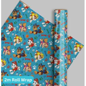Paw Patrol 2m Roll Wrapping Paper Paw Patrol 2m Roll Wrapping Paper