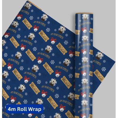 The Polar Express Wrapping Paper 4m Roll The Polar Express Wrapping Paper 4m Roll