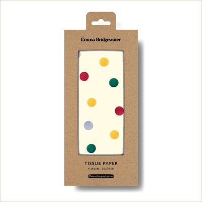 Woodmansterne Emma Bridgewater Polka Dot Tissue Paper Giftwrap Celebration Gift Wrapping Woodmansterne Emma Bridgewater Polka Dot Tissue Paper Giftwrap Celebration Gift Wrapping