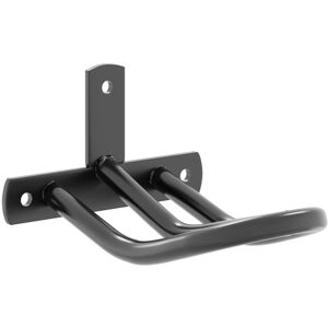 vidaXL Bridle Rack Wall Mounted Saddle Rack Saddle Stand Holder Black Iron vidaXL Bridle Rack Wall Mounted Saddle Rack Saddle Stand Holder Black Iron