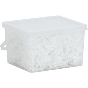 vidaXL Braiding Bands for Horse Rubber Plaiting Band 2500 pcs White Silicone vidaXL Braiding Bands for Horse Rubber Plaiting Band 2500 pcs White Silicone