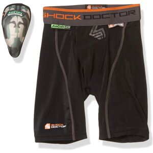 Shock Doctor Adult 235 Compression Short Hard Cup X-Large Black Shock Doctor Adult 235 Compression Short Hard Cup X-Large Black