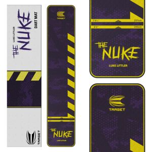 TARGET Darts Luke Littler Dart Mat, The Nuke Darts Mat Dart Oche Mat with Soft TARGET Darts Luke Littler Dart Mat, The Nuke Darts Mat Dart Oche Mat with Soft
