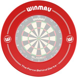 WINMAU Red Printed Dart Board Surround Ring ? Durable Wall Protector for Dartboa WINMAU Red Printed Dart Board Surround Ring ? Durable Wall Protector for Dartboa