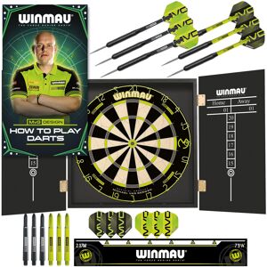 WINMAU Dartboard Cabinet Set Michael van Gerwen MvG Darts Cabinet Dartboard WINMAU Dartboard Cabinet Set Michael van Gerwen MvG Darts Cabinet Dartboard