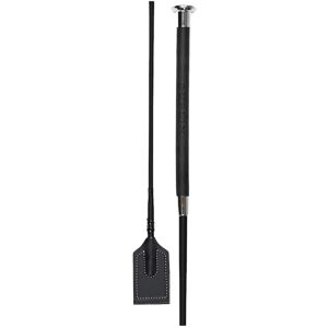 (One Size, Black) Dublin Stitch Leather Horse Dressage Whip (One Size, Black) Dublin Stitch Leather Horse Dressage Whip