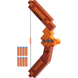 Nerf Minecraft Bow Dart Blaster, 8 Nerf N1 Darts Nerf Minecraft Bow Dart Blaster, 8 Nerf N1 Darts