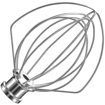 Kikidex (As show, One size) K45WW Stainless Steel 6-Wire Whip Attachment for Tilt- Stand Kikidex (As show, One size) K45WW Stainless Steel 6-Wire Whip Attachment for Tilt- Stand