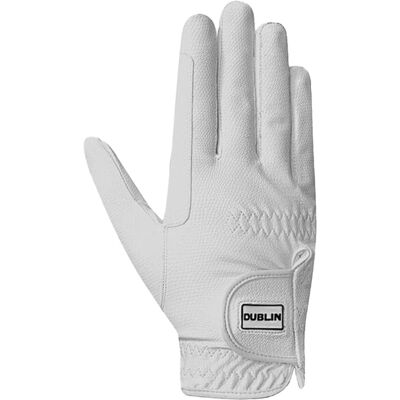 (S, White) Dublin Touch Screen Everyday Riding Gloves (S, White) Dublin Touch Screen Everyday Riding Gloves