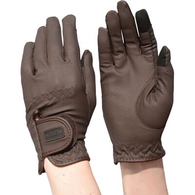 (XL, Brown) Dublin Touch Screen Everyday Riding Gloves (XL, Brown) Dublin Touch Screen Everyday Riding Gloves