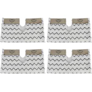 SPARES2GO Cover Pads for SHARK Steam Cleaner Mop Dirt Grip S6001 S6003 Klik n' Flip (Pack SPARES2GO Cover Pads for SHARK Steam Cleaner Mop Dirt Grip S6001 S6003 Klik n' Flip (Pack