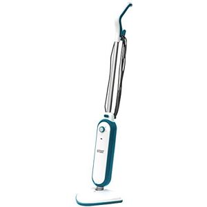 Russell Hobbs RHSM1001-G Steam and Clean Steam Mop White & Aqua - Free 2 year gu Russell Hobbs RHSM1001-G Steam and Clean Steam Mop White & Aqua - Free 2 year gu