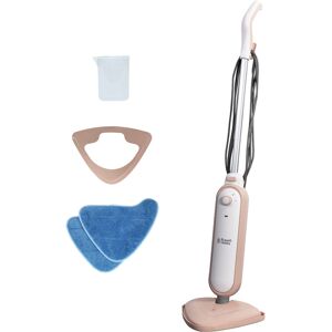 Russell Hobbs Steam & Clean Upright Steam Mop in Blush Pink, 1.4kW 350ml Water T Russell Hobbs Steam & Clean Upright Steam Mop in Blush Pink, 1.4kW 350ml Water T