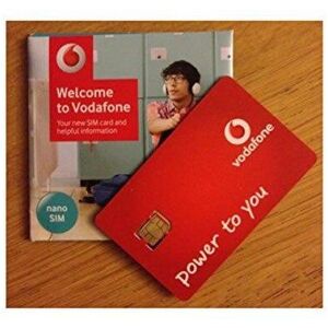 Vodafone Superfast 3G/4G 'Nano' SIM Card Pay As You Go For iPhone 5, 5C, 5S, 6, Vodafone Superfast 3G/4G 'Nano' SIM Card Pay As You Go For iPhone 5, 5C, 5S, 6,