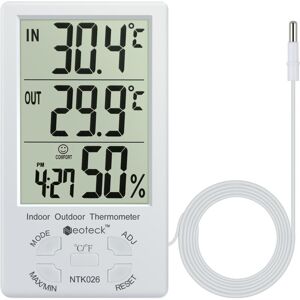 Neoteck Thermometer Hygrometer LCD Digital Indoor Outdoor Hygrometer Humidity Th Neoteck Thermometer Hygrometer LCD Digital Indoor Outdoor Hygrometer Humidity Th