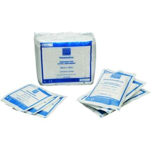 Premier Pad Dressings, Non-Sterile, 20cm x 10cm, Pack of 50 Premier Pad Dressings, Non-Sterile, 20cm x 10cm, Pack of 50