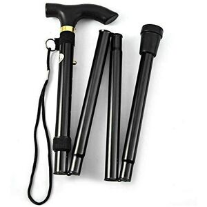 Unbranded KAV Walking Stick - Adjustable Lightweight Foldable Cane Unbranded KAV Walking Stick - Adjustable Lightweight Foldable Cane