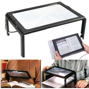 Unbranded Large Reading Magnifying Glass Magnifier Sheet Aid Lens With LED Unbranded Large Reading Magnifying Glass Magnifier Sheet Aid Lens With LED