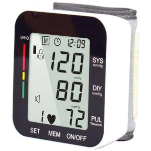 Unbranded Automatic Wrist Blood Pressure Monitor Digital BP Cuff Gauge Machine Unbranded Automatic Wrist Blood Pressure Monitor Digital BP Cuff Gauge Machine