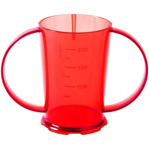 NuHorizons Healthcare Products® (Red, Pack Of 1) Two Handled Graduated Adult Feeder Beaker - 200ml NuHorizons Healthcare Products® (Red, Pack Of 1) Two Handled Graduated Adult Feeder Beaker - 200ml