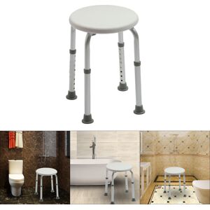 Unbranded Round Bath and Shower Chair - Durable Height-Adjustable Bath Stool with Aluminum Unbranded Round Bath and Shower Chair - Durable Height-Adjustable Bath Stool with Aluminum