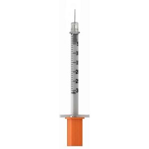0.3ml 30g 8mm BD Microfine Syringe and Needle u100 Box of 100 0.3ml 30g 8mm BD Microfine Syringe and Needle u100 Box of 100